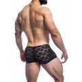 Schwarzer Trunk Boxer Shorts L4CE05 von Cut4Men