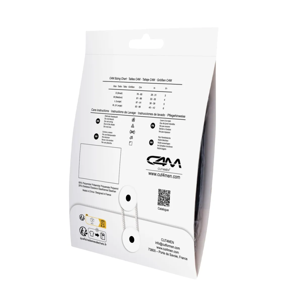 Schwarzer Brazilian Thong C4MSPX06 von Cut4Men | Fesselliebe.de