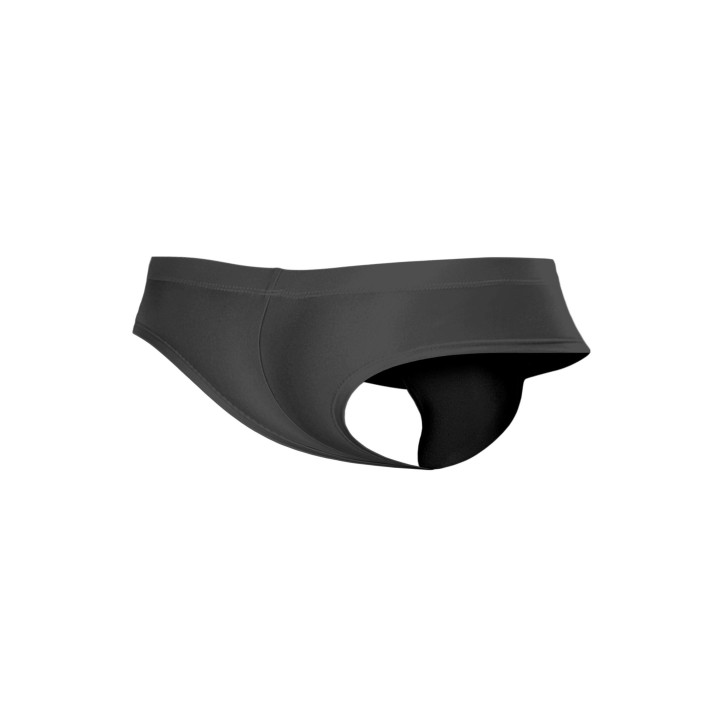 Schwarzer Hybryd Cheeky Brief C4MSPX22 von Cut4Men | Fesselliebe.de