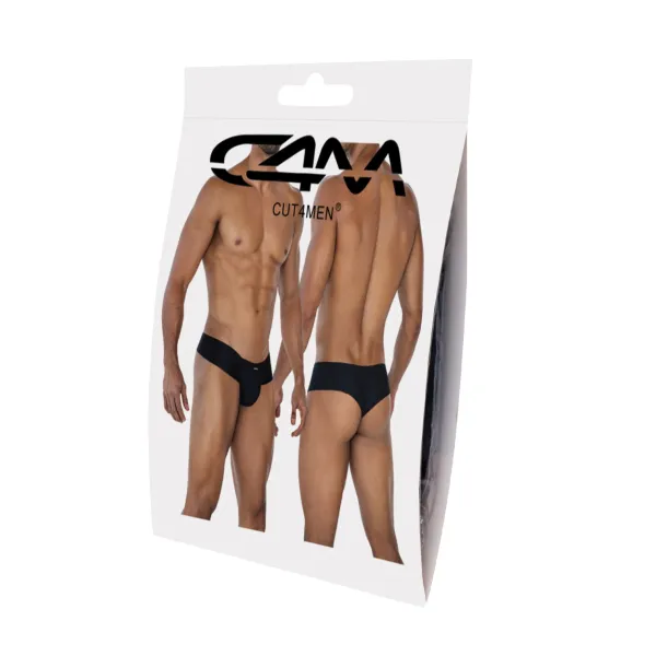 Schwarzer Hybryd Cheeky Brief C4MSPX22 von Cut4Men | Fesselliebe.de