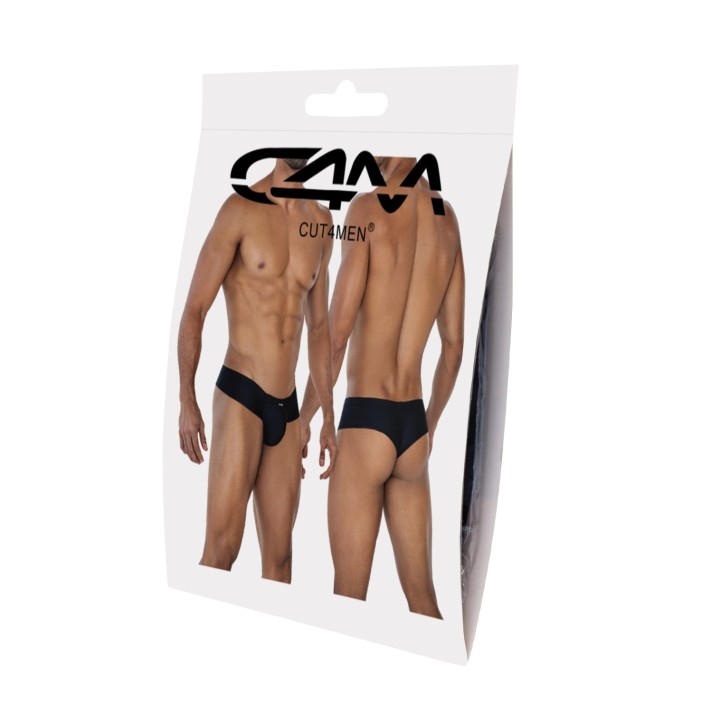 Schwarzer Hybryd Cheeky Brief C4MSPX22 von Cut4Men | Fesselliebe.de