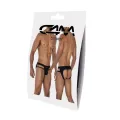 Schwarzer Web Jockstrap C4MSPX23 von Cut4Men