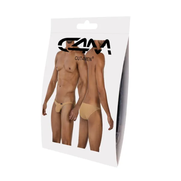 Sand goldener Low Rise Bulge Brief C4MSPXBUL01 von Cut4Men | Fesselliebe.de