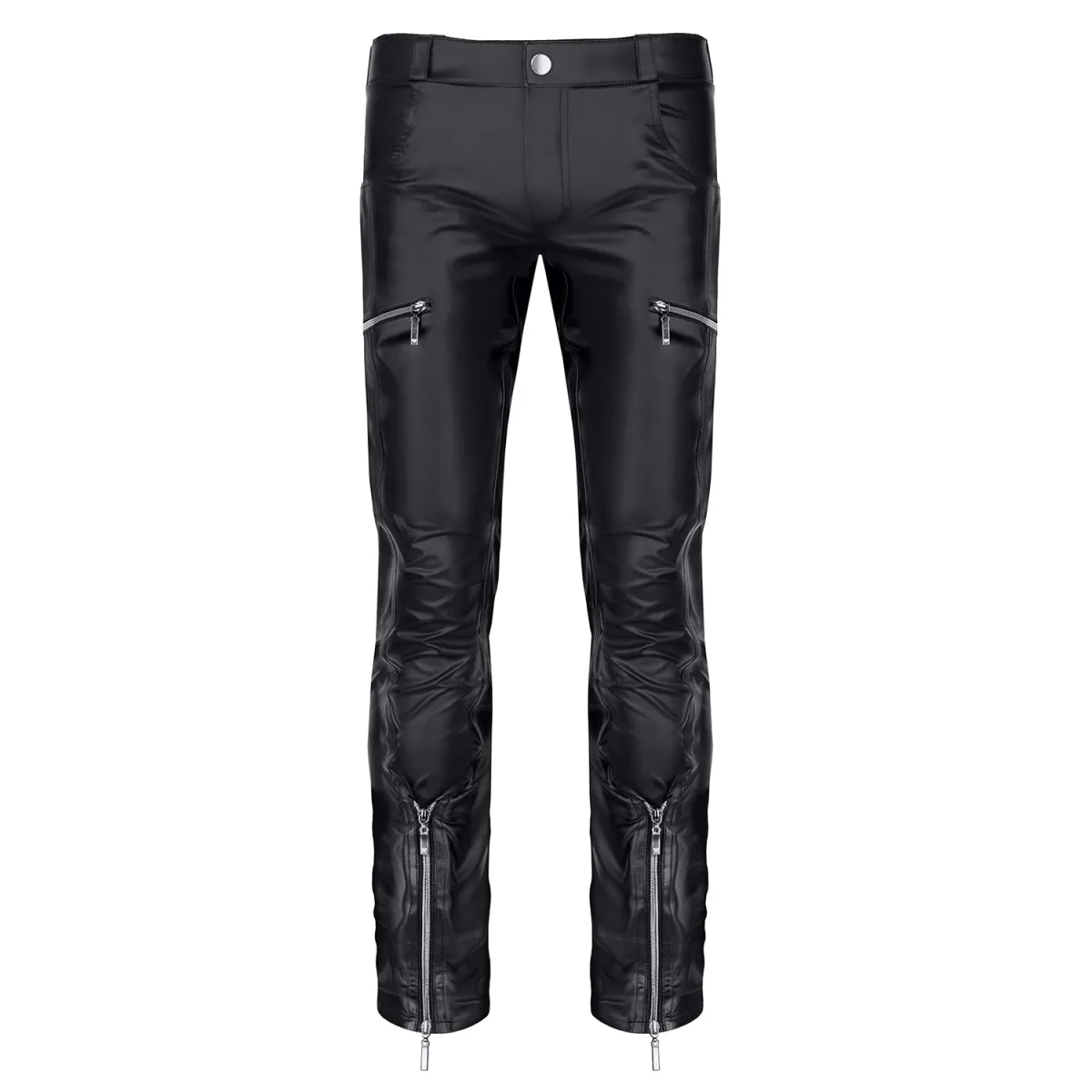 Lange Herren Hose RMGabriele001 schwarz von Regnes Fetish PLanet | Fesselliebe.de