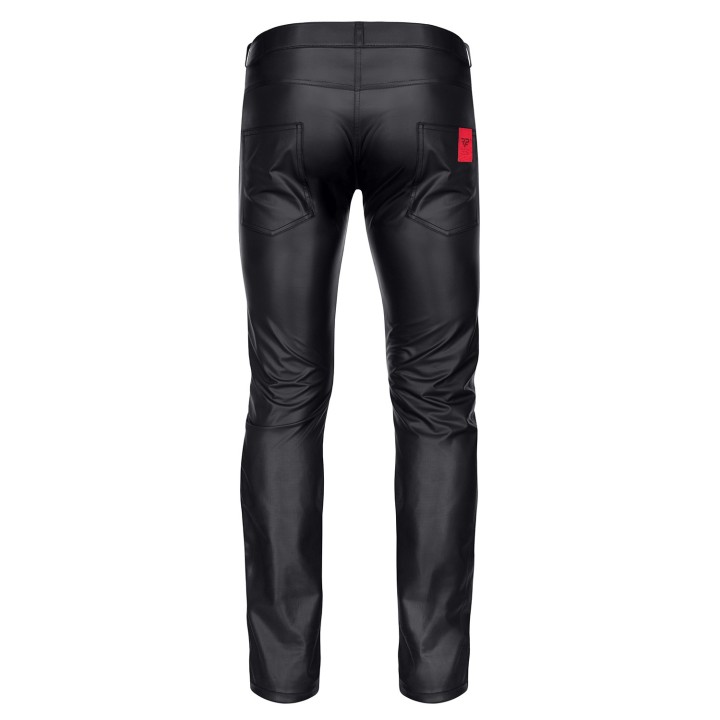 Lange Herren Hose RMGabriele001 schwarz von Regnes Fetish PLanet | Fesselliebe.de