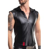 Herren Weste RMDario001 schwarz von Regnes Festish Planet | Fesselliebe.de