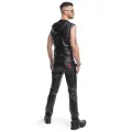 Herren Weste RMDario001 schwarz von Regnes Festish Planet