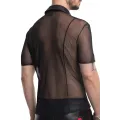 Herren Polo-Shirt RMUgo001 schwarz von Regnes Fetish Planet
