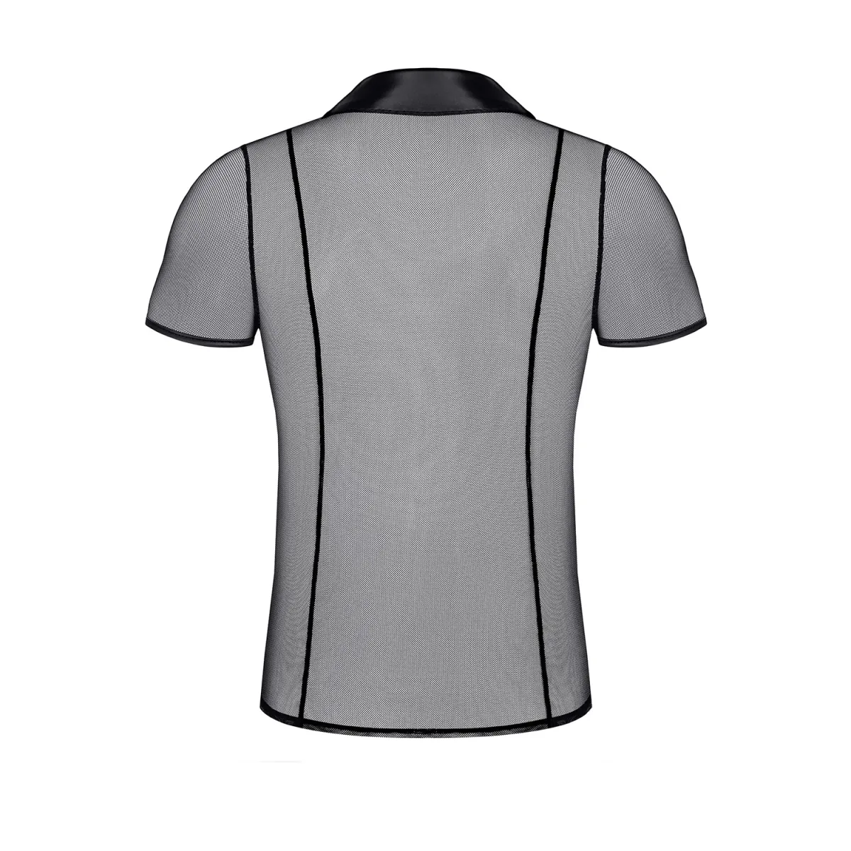 Herren Polo-Shirt RMUgo001 schwarz von Regnes Fetish Planet | Fesselliebe.de