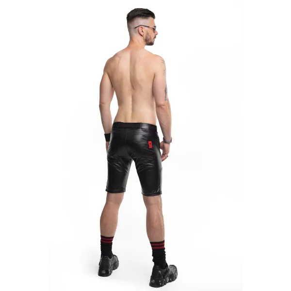 Herren Shorts RMNorberto001 schwarz von Regnes Fetish Planet Red Mark 3 | Fesselliebe.de