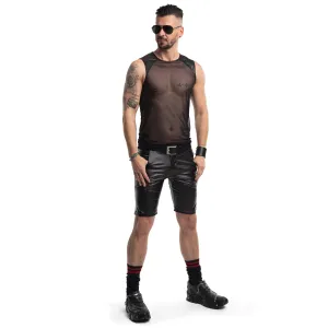 Herren Shorts RMNorberto001 schwarz von Regnes Fetish Planet Red Mark 3