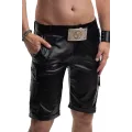 Herren Shorts RMPaolo001 schwarz von Regnes Fetish Planet Red Mark 3