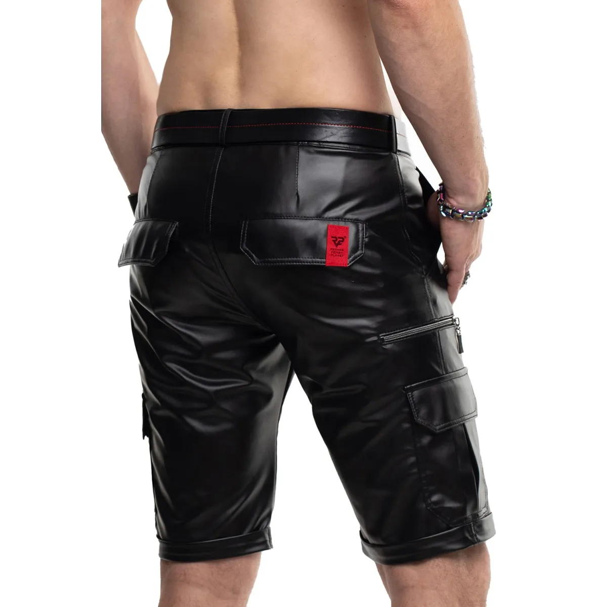 Herren Shorts RMPaolo001 schwarz von Regnes Fetish Planet Red Mark 3 | Fesselliebe.de