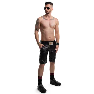 Herren Shorts RMPaolo001 schwarz von Regnes Fetish Planet Red Mark 3