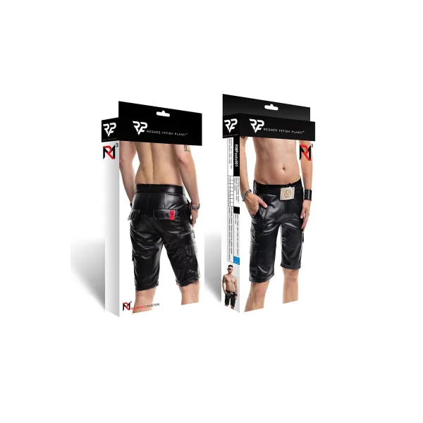 Herren Shorts RMPaolo001 schwarz von Regnes Fetish Planet Red Mark 3 | Fesselliebe.de