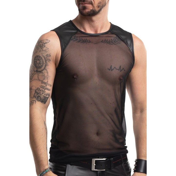Herren Shirt RMTizian001 schwarz von Regnes Fetsih Plante Red Mark 3 | Fesselliebe.de