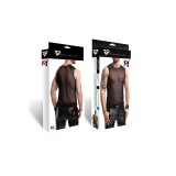 Herren Shirt RMTizian001 schwarz von Regnes Fetsih Plante Red Mark 3 | Fesselliebe.de