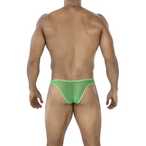 Grüner Capri Thong Netz C4MSPX07 GLOW von Cut4Men