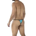Türkiser Mini Tanga Kini Netz C4MSPX17 GLOW von Cut4Men