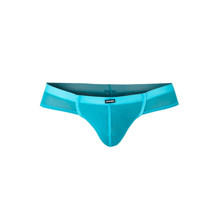 Türkiser Hybrid Cheeky Brief Netz C4MSPX22 GLOW von Cut4Men | Fesselliebe.de