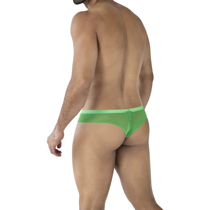Grüner Hybrid Cheeky Brief Netz C4MSPX22 GLOW von Cut4Men | Fesselliebe.de