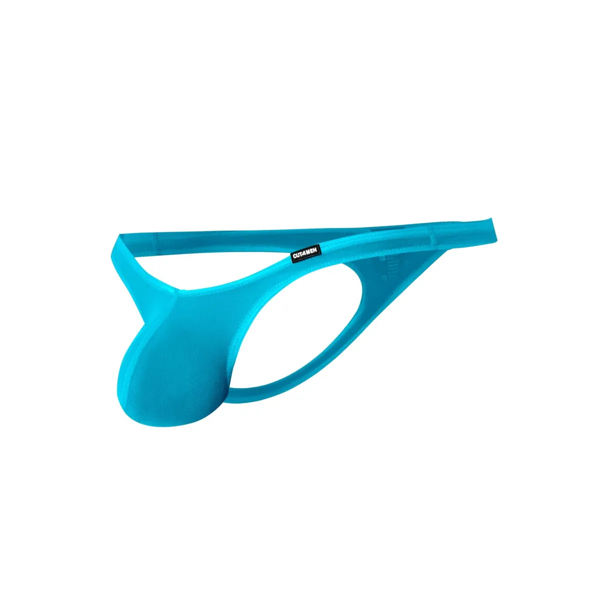 Türkiser Low Rise Bulge String Netz C4MSPXBUL02 GLOW von Cut4Men | Fesselliebe.de