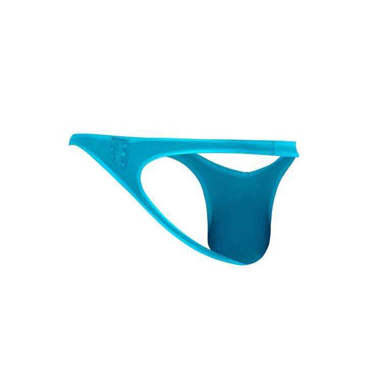 Türkiser Low Rise Bulge String Netz C4MSPXBUL02 GLOW von Cut4Men | Fesselliebe.de