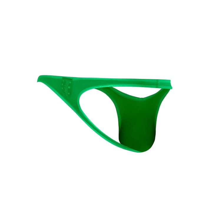 Grüner Low Rise Bulge String Netz C4MSPXBUL02 GLOW von Cut4Men | Fesselliebe.de