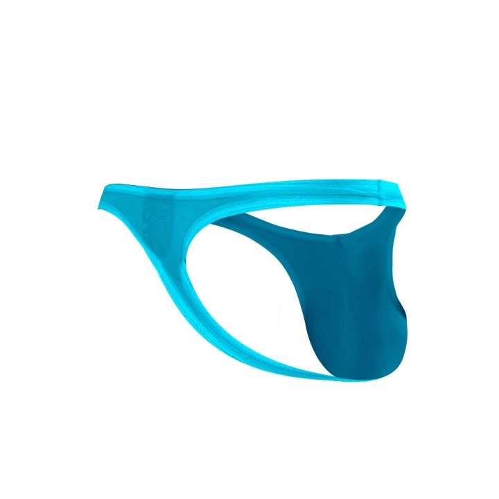 Türkiser Bulge Plus String Netz C4MSPXBUL04 GLOW von Cut4Men | Fesselliebe.de
