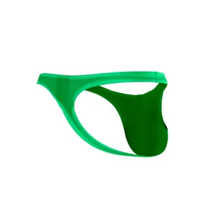 Grüner Bulge Plus String Netz C4MSPXBUL04 GLOW von Cut4Men