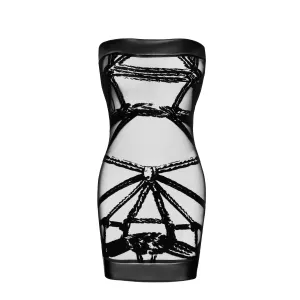 F359 Off-shoulder Minikleid Bondesque von Noir Handmade