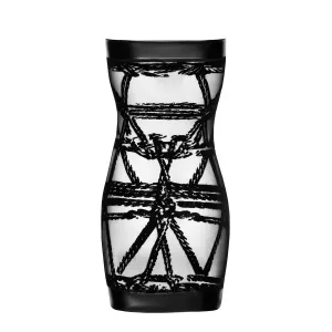 F359 Off-shoulder Minikleid Bondesque von Noir Handmade