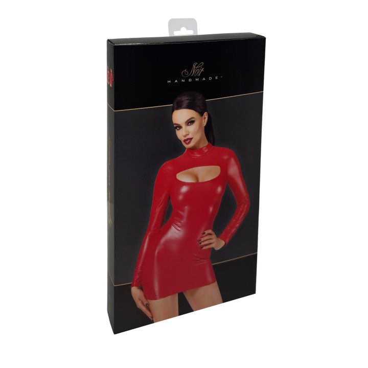 F367 Bombshell Bodycon Minikleid rot von Noir Handmade | Fesselliebe.de