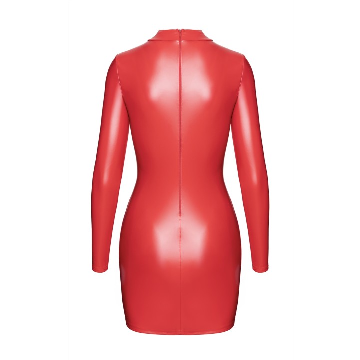 F367 Bombshell Bodycon Minikleid rot von Noir Handmade | Fesselliebe.de