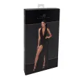 F373 langes Kleid Onyx Liquid von Noir Handmade