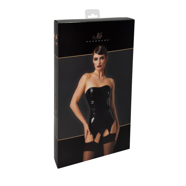 F381 Dominae Venom Corsagen-Kleid schwarz von Noir Handmade Kink Royal Collection | Fesselliebe.de