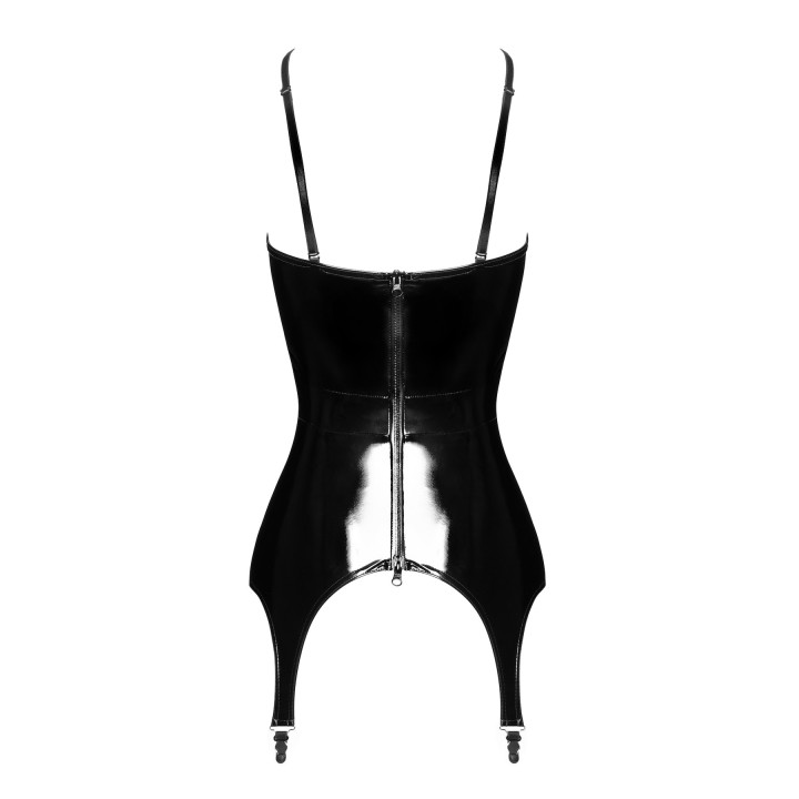 F381 Dominae Venom Corsagen-Kleid schwarz von Noir Handmade Kink Royal Collection | Fesselliebe.de