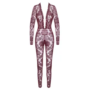 F382 Kink Royal Overall rot von Noir Handmade