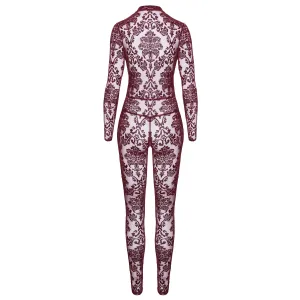 F382 Kink Royal Overall rot von Noir Handmade