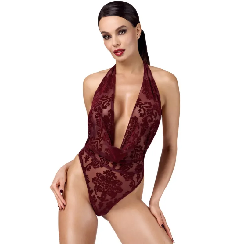 F386 Body Kink Royal mit Wasserfallausschnitt von Noir Handmade | Fesselliebe.de