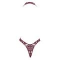 F386 Body Kink Royal mit Wasserfallausschnitt von Noir Handmade
