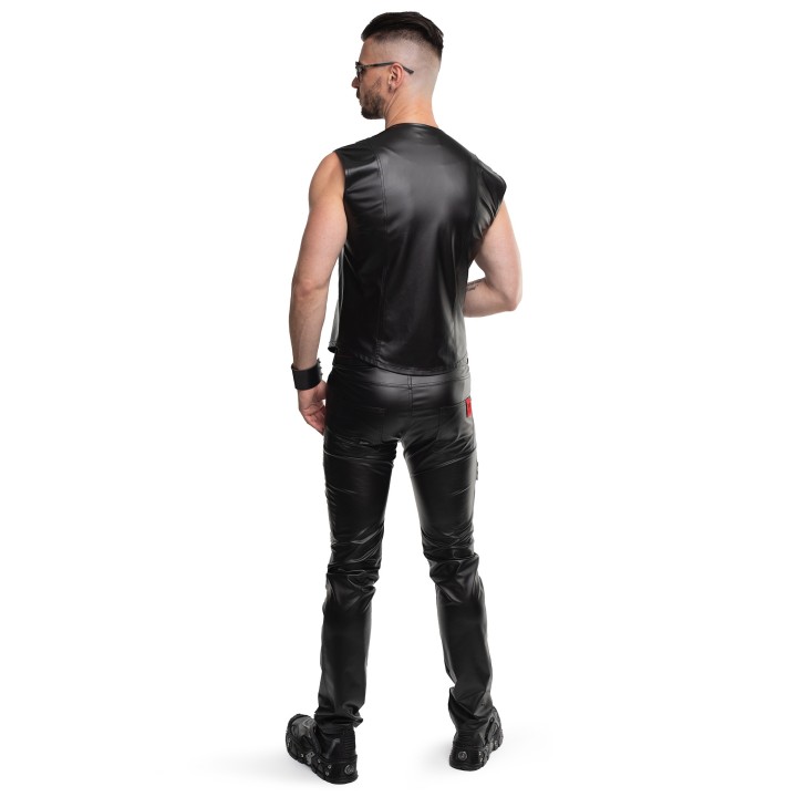 Lange Herren Hose RMAmedeo001 schwarz von Regnes Fetish PLanet | Fesselliebe.de