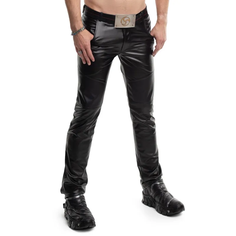 Lange klassische Herren Hose RMVitale001 schwarz vob Regnes Fetish PLanet | Fesselliebe.de