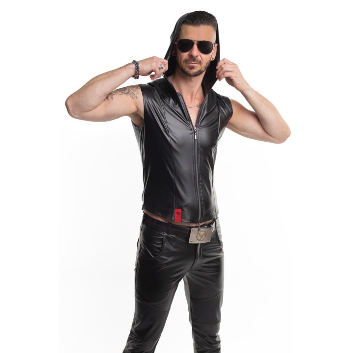 Lange klassische Herren Hose RMVitale001 schwarz vob Regnes Fetish PLanet | Fesselliebe.de