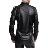 Langarm Herren Shirt RMNatale001 schwarz von Regnes Fetish PLanet | Fesselliebe.de