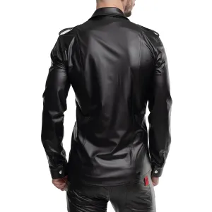 Langarm Herren Shirt RMNatale001 schwarz von Regnes Fetish PLanet