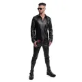 Langarm Herren Shirt RMPasquale001 schwarz von Regnes Fetish PLanet
