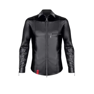 Langarm Herren Shirt RMPasquale001 schwarz von Regnes Fetish PLanet