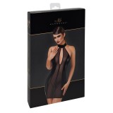 F370 Luxuria Crystal Sheer Minikleid von Noir Handmade | Fesselliebe.de