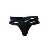 Schwarzer Cross String mit Netz RAV105 von Cut4Men | Fesselliebe.de